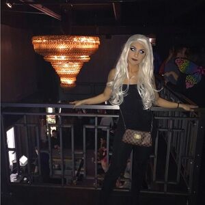 Dreamgirl White Wig Set